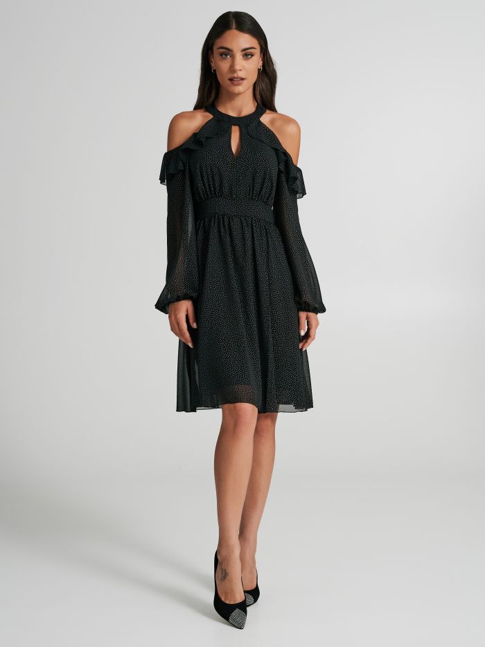 Short dress with studs   Rinascimento