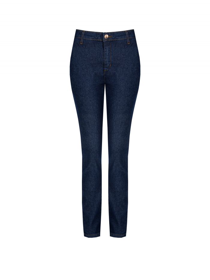 Jeans skinny elasticizzato con impunture  Rinascimento