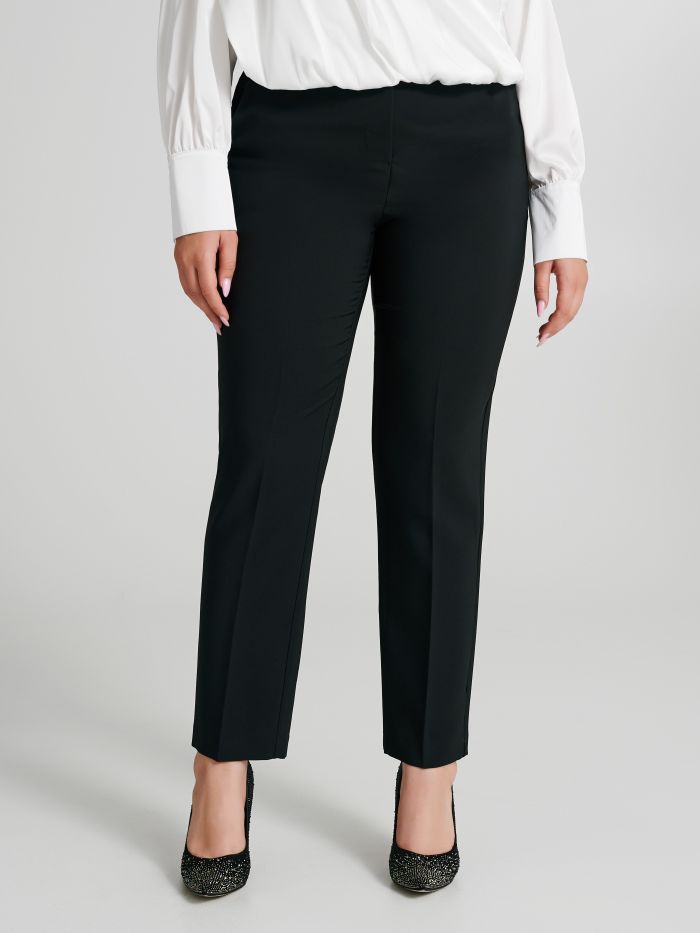 Pantaloni Curvy con punto smoke  Rinascimento