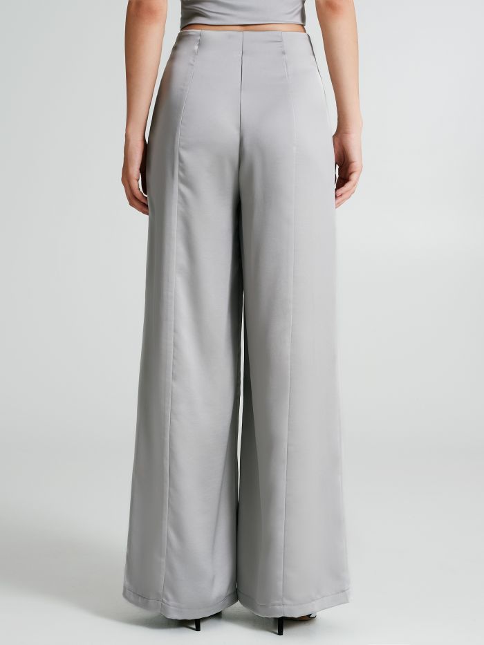 Palazzo-Hose aus Satin  Rinascimento