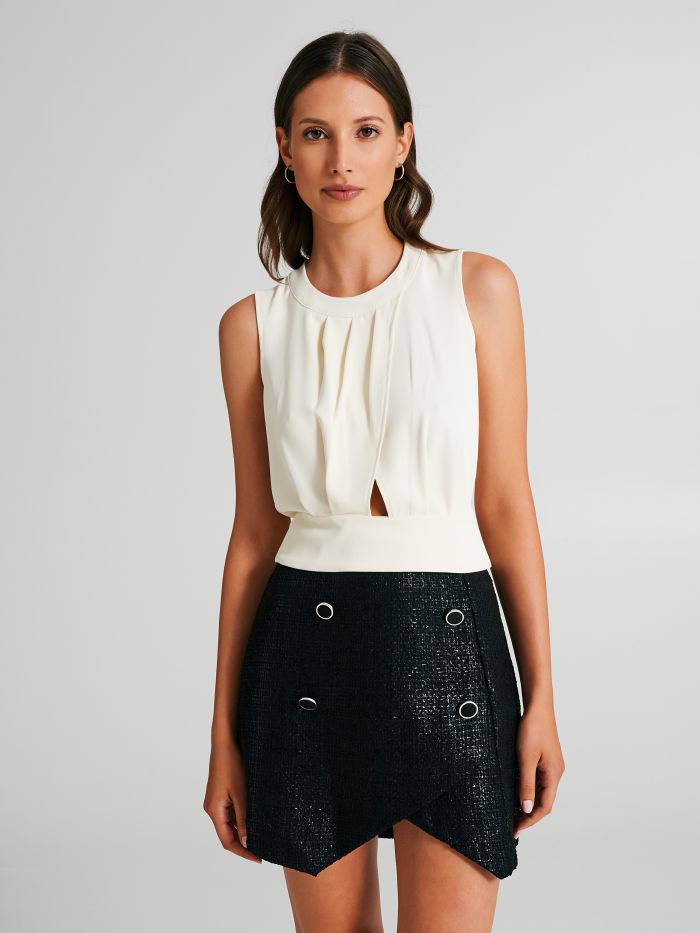Flowy fabric top  Rinascimento