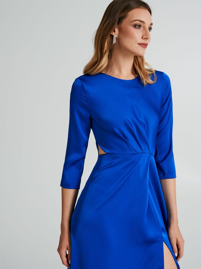 Kleid mit seitlichem Cut-Out-Detail  Rinascimento