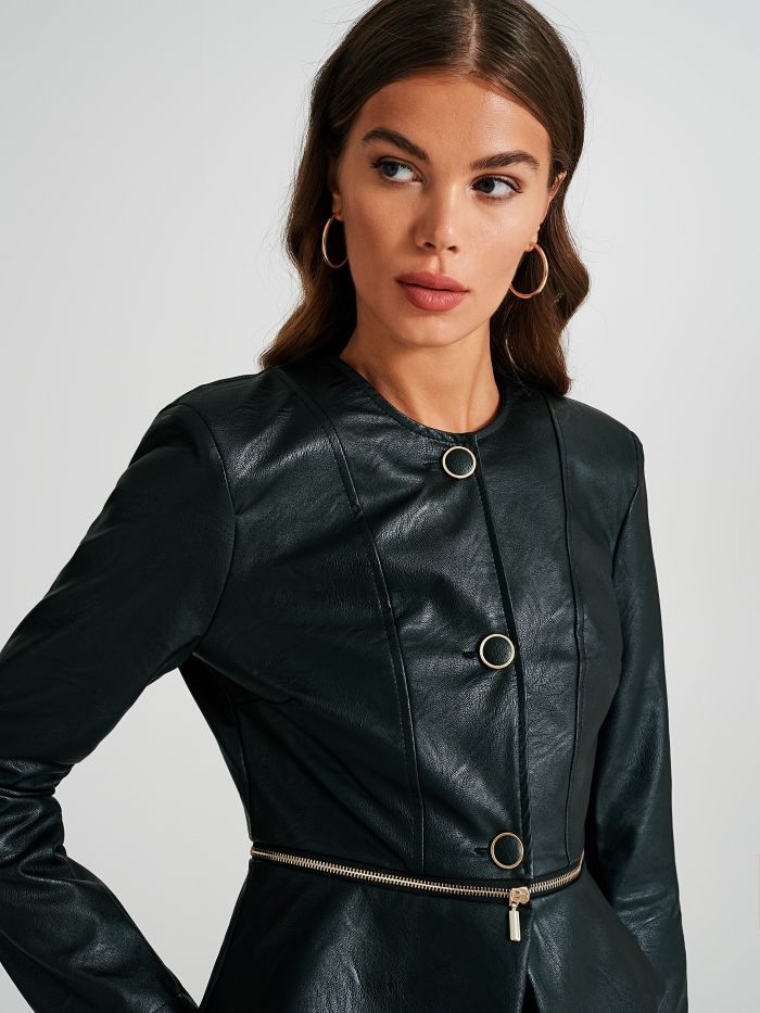 Blouson en simili cuir  Rinascimento