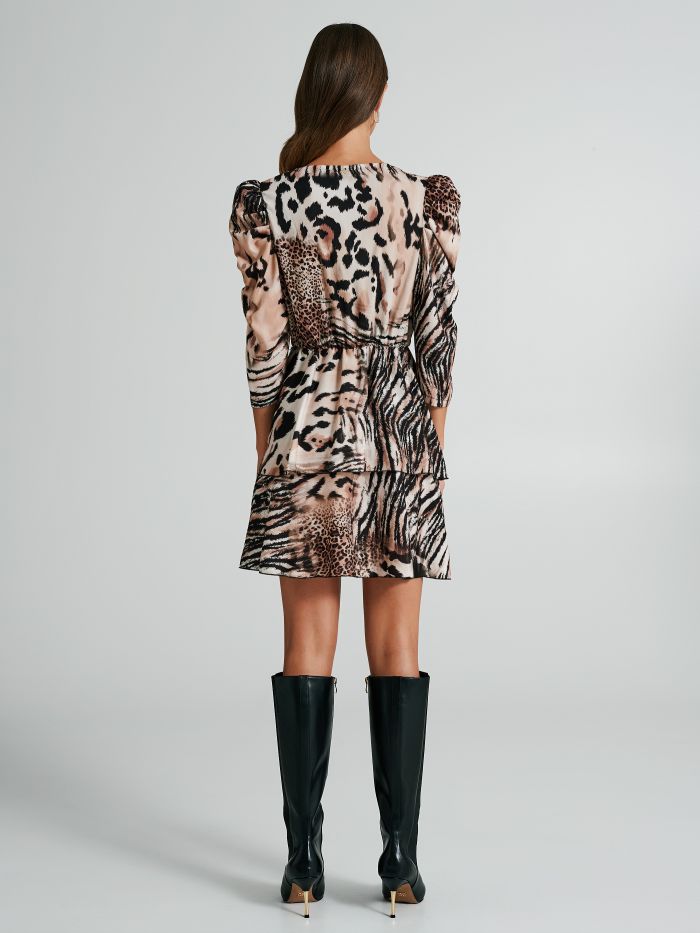 Abito balzine animalier   Rinascimento