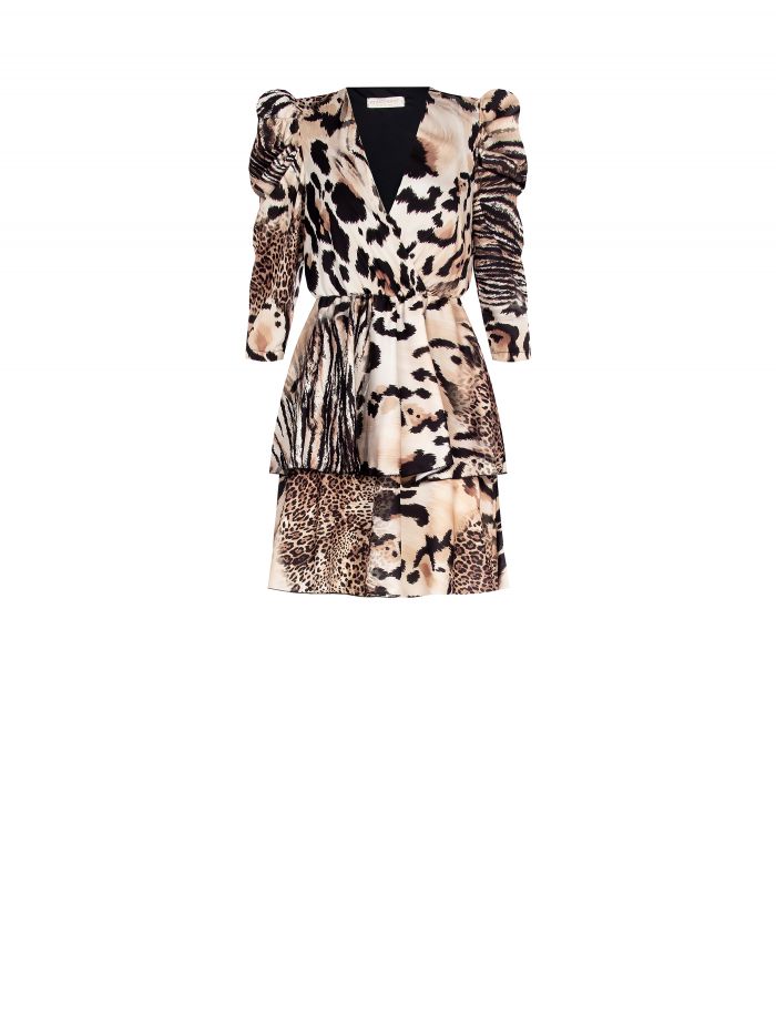 Abito balzine animalier   Rinascimento