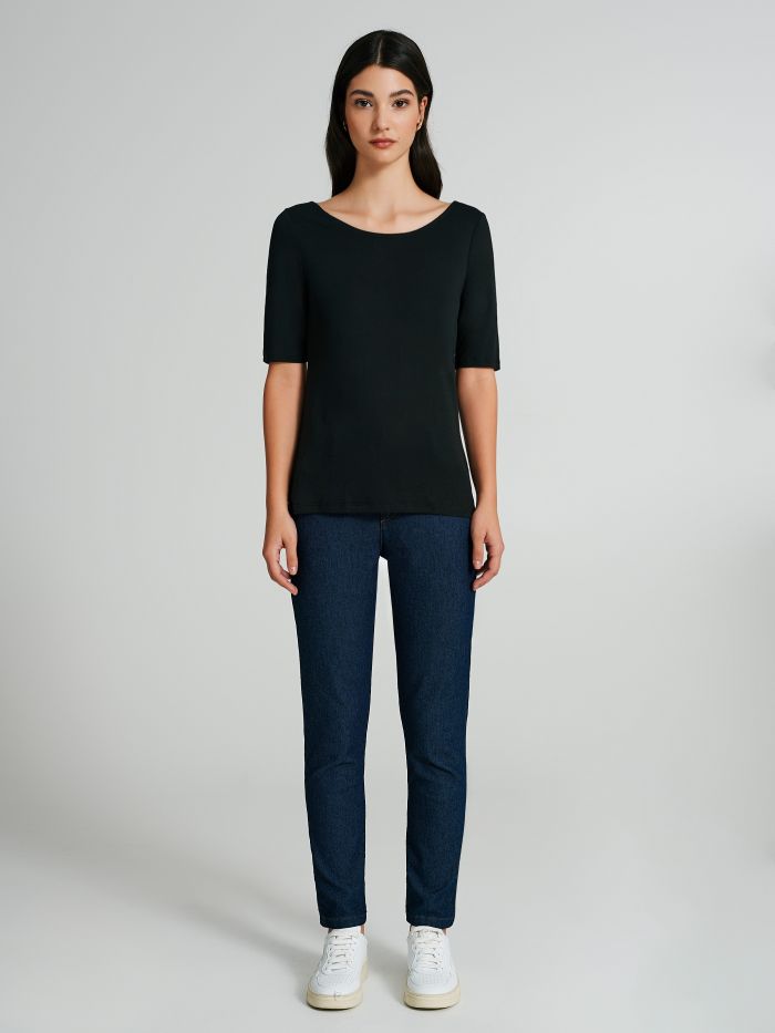 100% ECOVERO® viscose T-shirt  Rinascimento