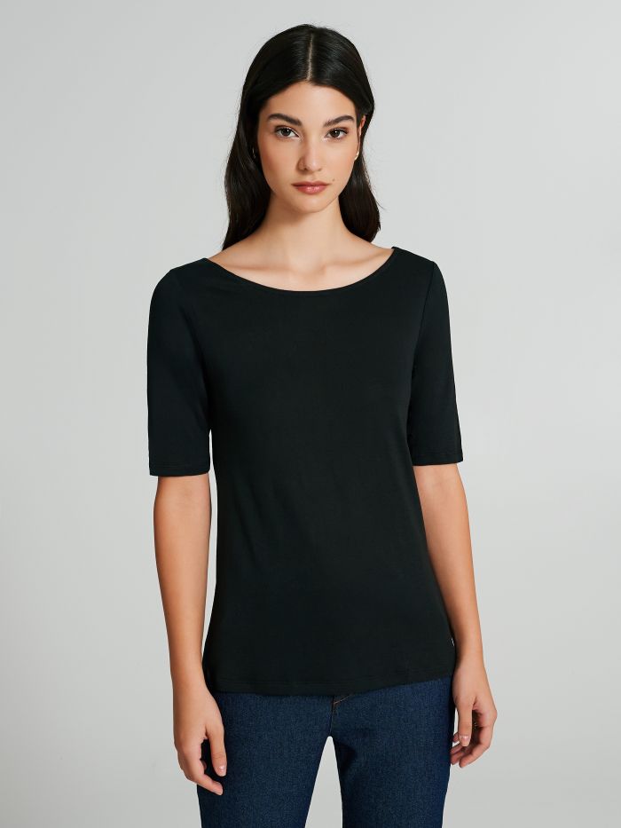 100% ECOVERO® viscose T-shirt  Rinascimento