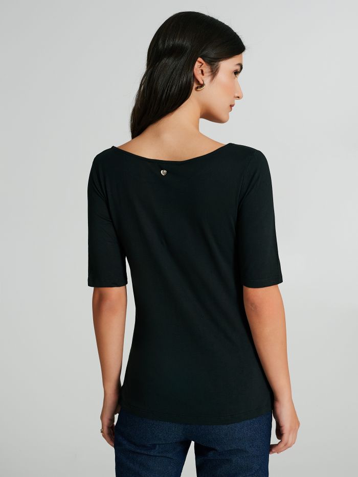 100% ECOVERO® viscose T-shirt  Rinascimento