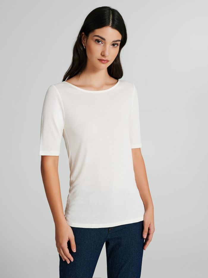 T-shirt 100 % viscose ECOVERO®  Rinascimento