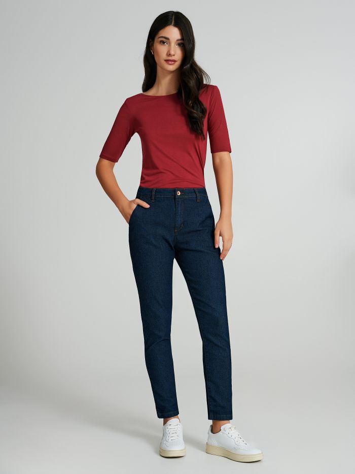 100% ECOVERO® viscose T-shirt  Rinascimento
