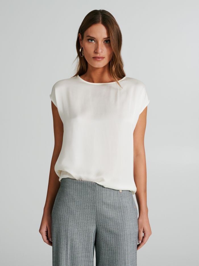 Bluse aus 100 % ECOVERO® Viskose  Rinascimento