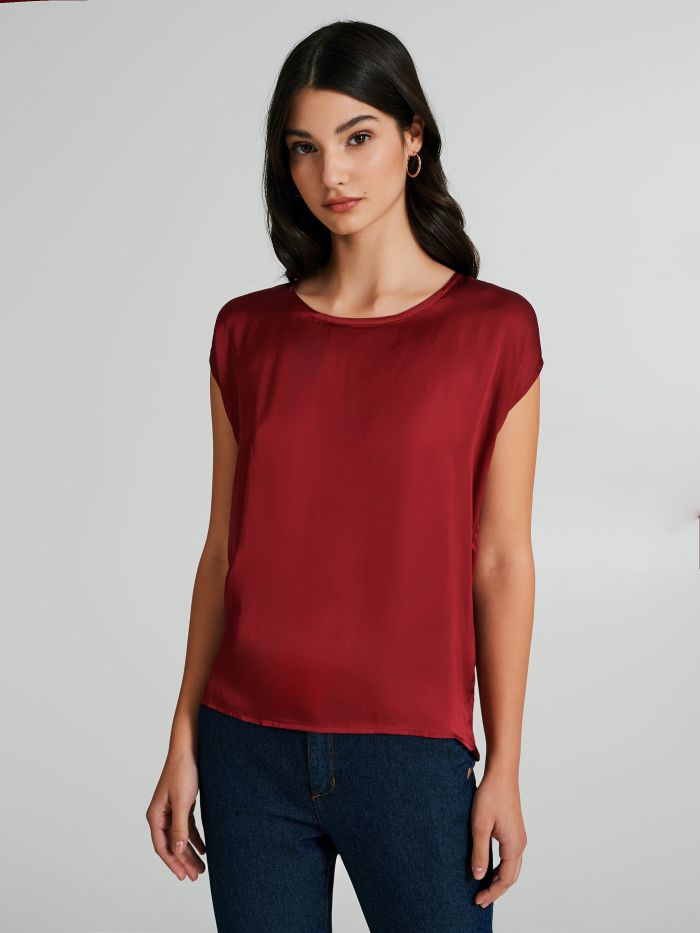 Blusa 100% viscosa ECOVERO®  Rinascimento