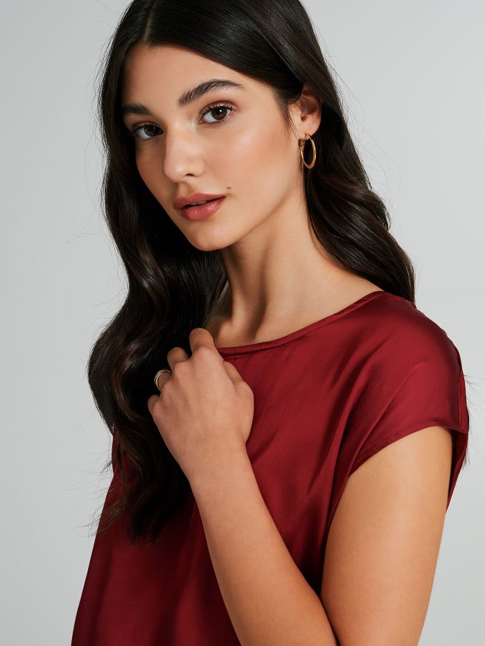Blusa 100% viscosa ECOVERO®  Rinascimento