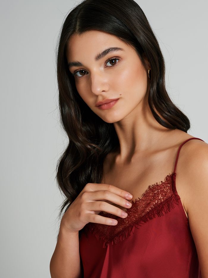 100% ECOVERO® viscose lingerie top  Rinascimento
