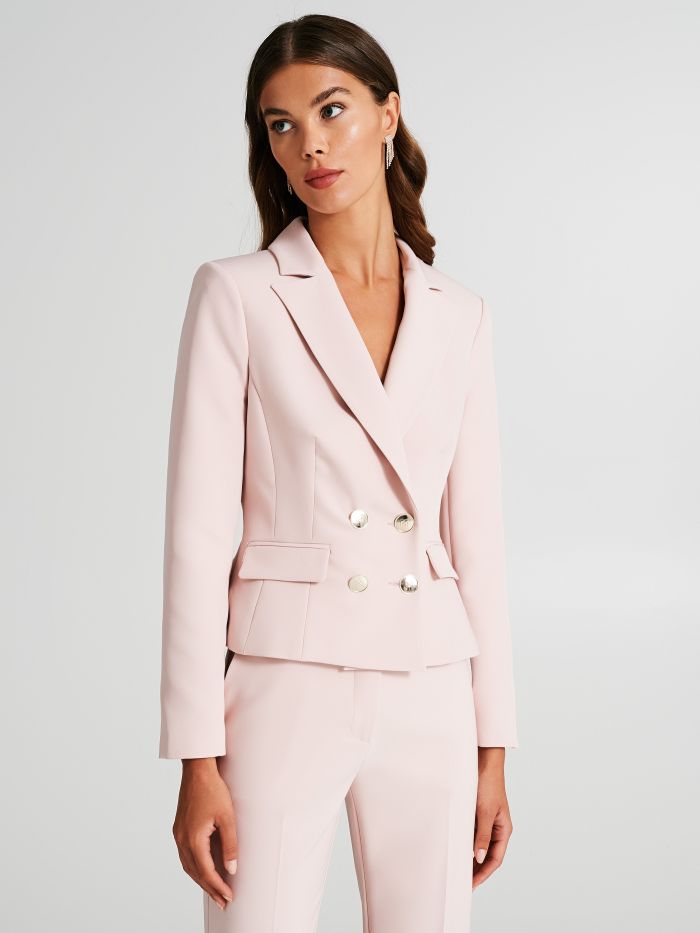 Short double-breasted jacket  Rinascimento