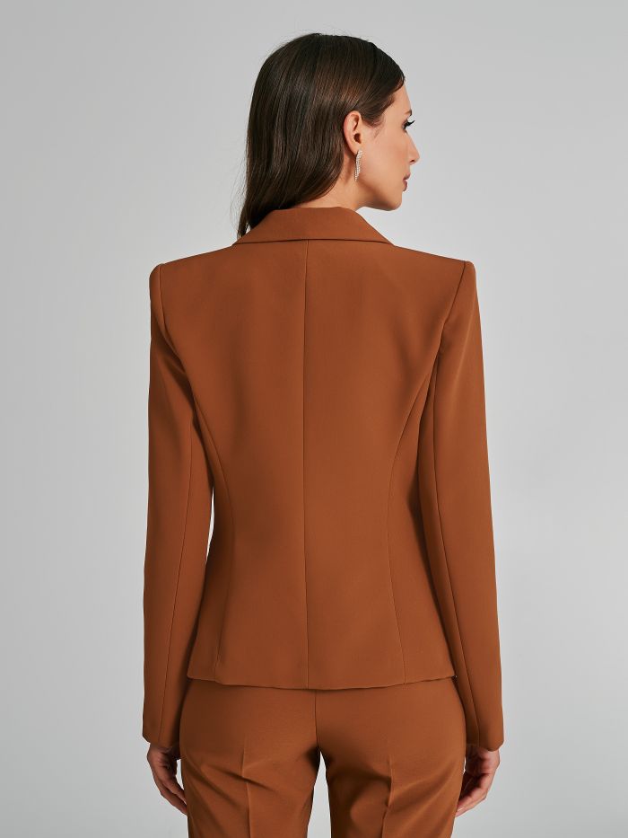 Two-button jacket in technical fabric  Rinascimento
