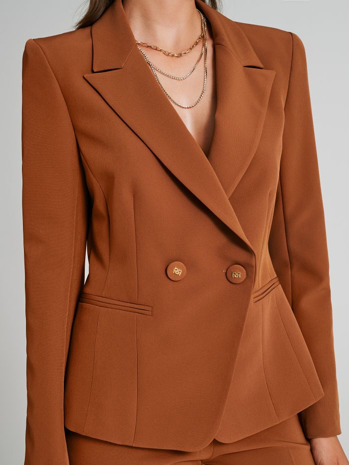 Two-button jacket in technical fabric  Rinascimento