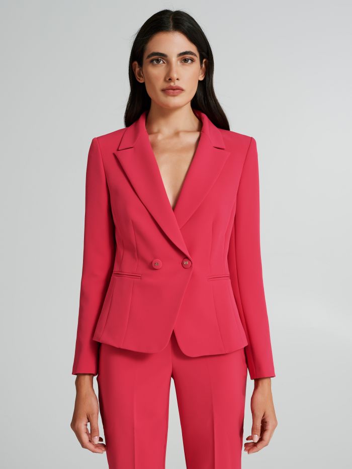 Two-button jacket in technical fabric  Rinascimento