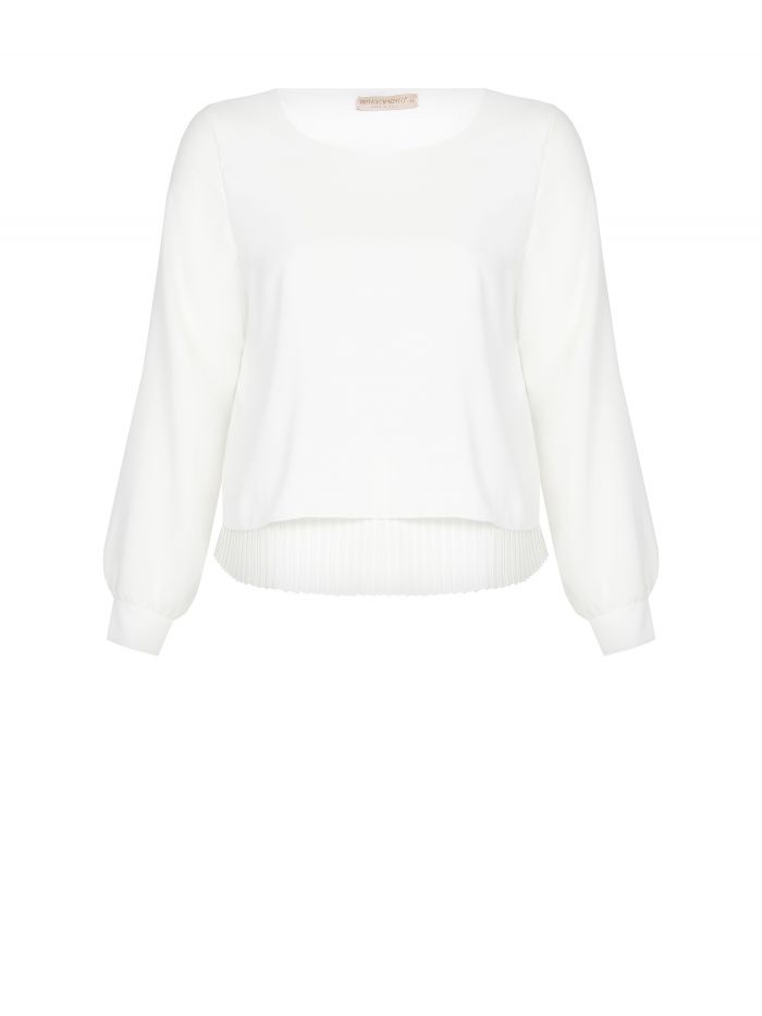 Blusa Curvy con plissè  Rinascimento