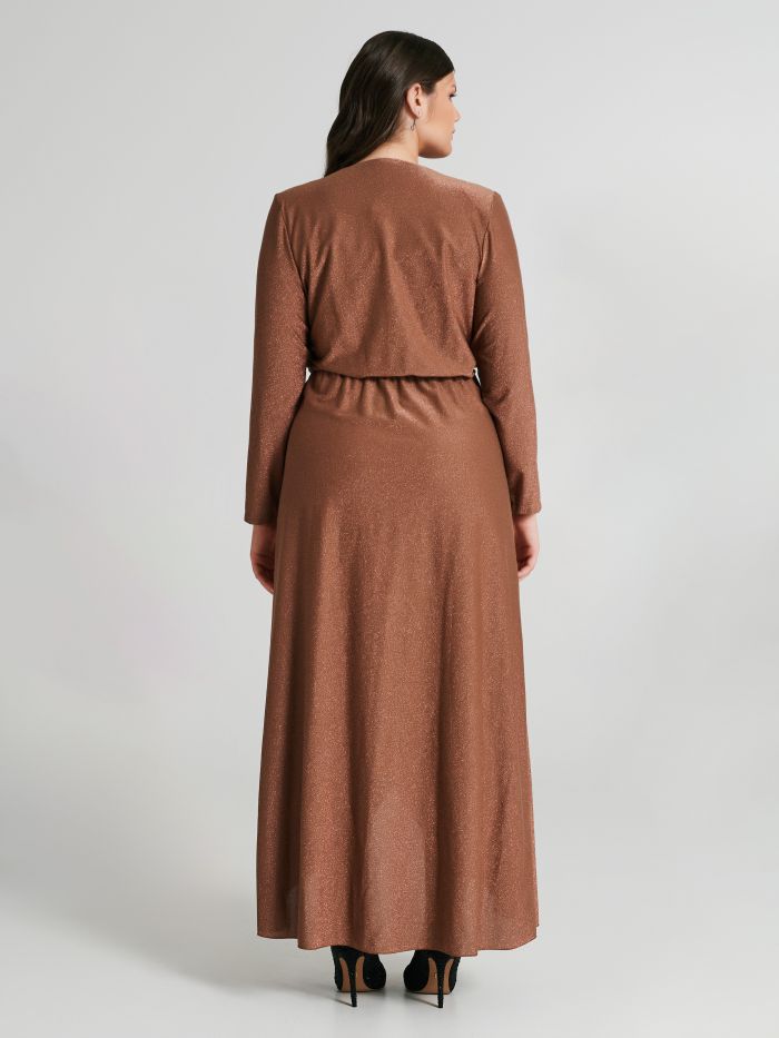 Abito Curvy impero lurex  Rinascimento