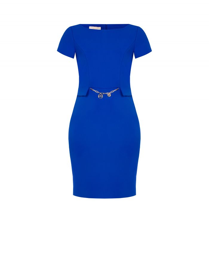 Robe fourreau curvy avec chaîne  Rinascimento