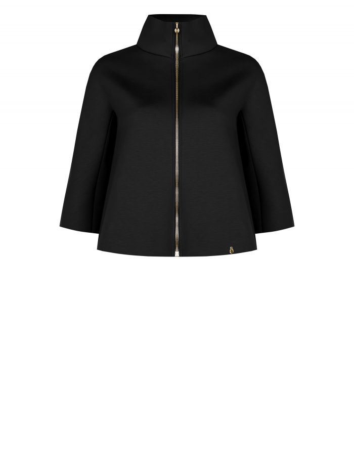 Petite cape curvy en néoprène doux.  Rinascimento