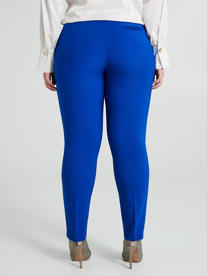 Curvy skinny trousers in technical fabric  Rinascimento