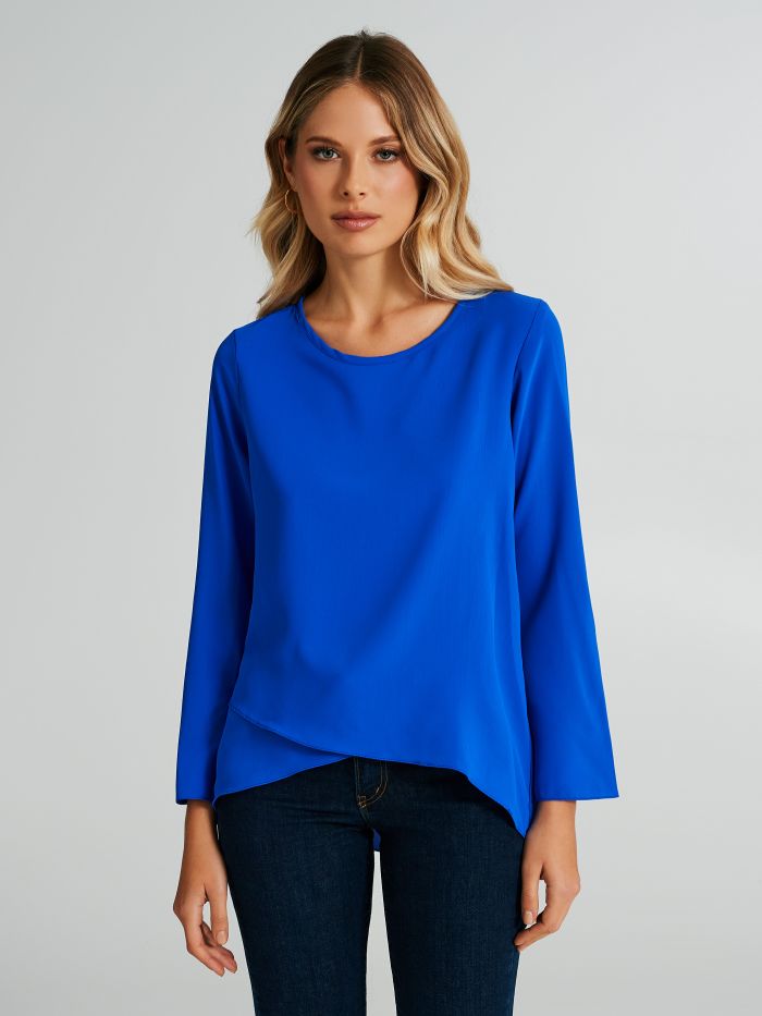 Diamond blouse in georgette  Rinascimento