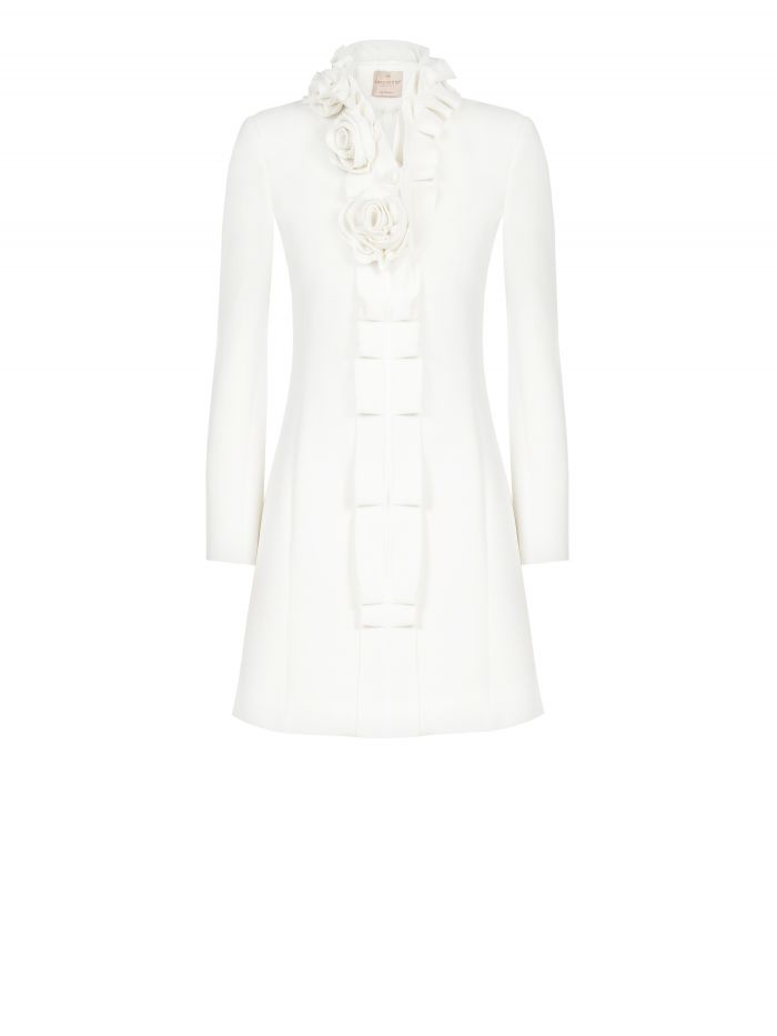 Cappotto medio con rose  Rinascimento