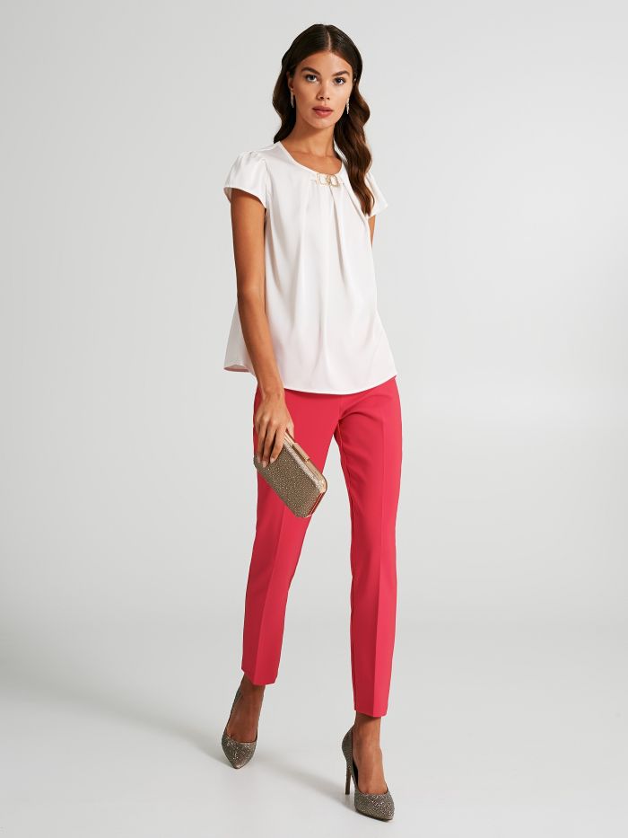 Blouse ample avec détail bijou  Rinascimento