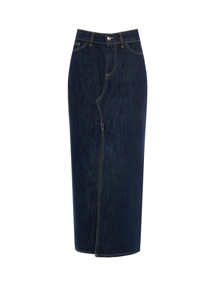 Gonna tubino in jeans  Rinascimento