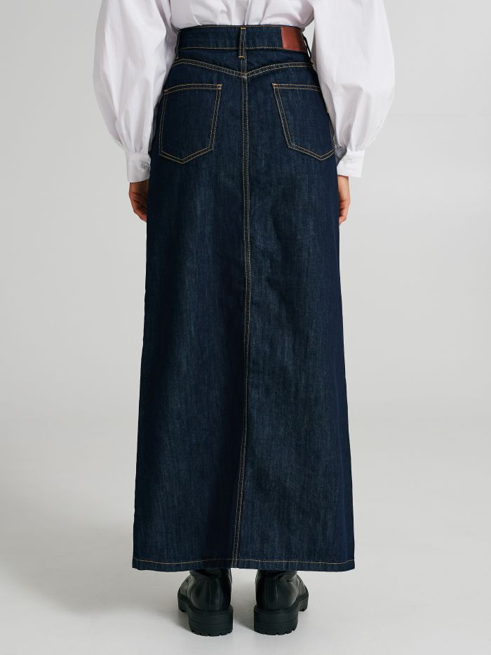 Gonna tubino in jeans  Rinascimento