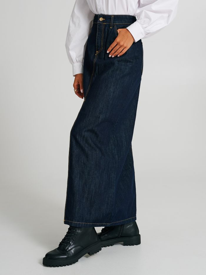 Gonna tubino in jeans  Rinascimento