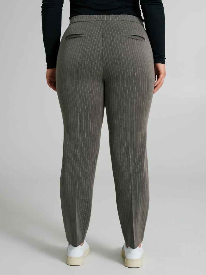 Curvy pinstripe trousers  Rinascimento
