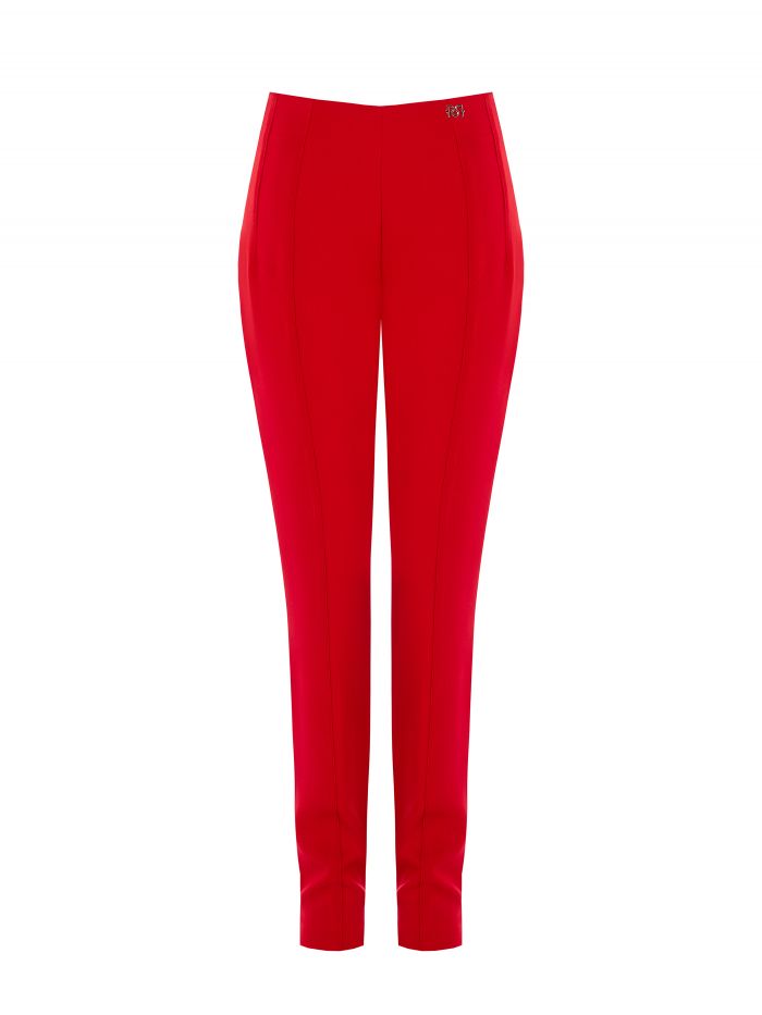 Pantaloni skinny in tessuto tecnico spinato   Rinascimento