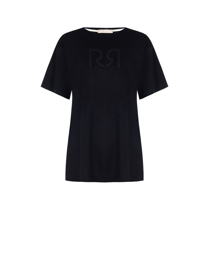 Camiseta con logotipo «RR» 100 % algodón  Rinascimento