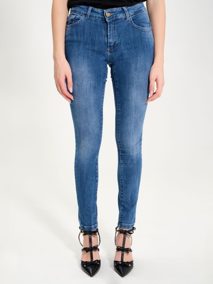 Jeans with 5 buttons clearance