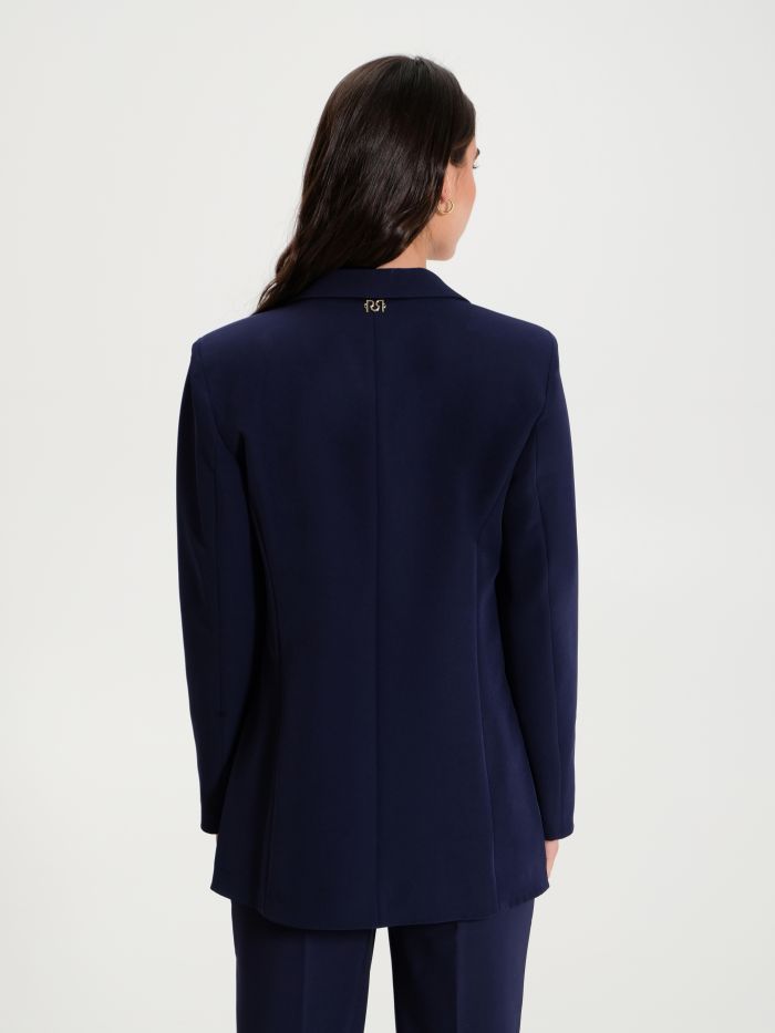 Long open jacket in technical fabric  Rinascimento