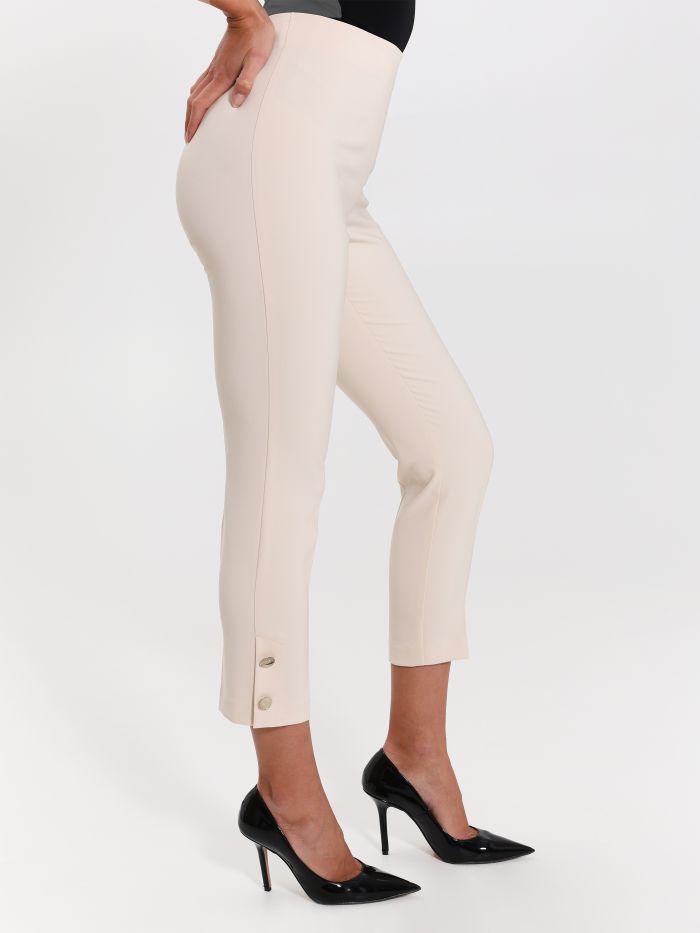Skinny Trousers in Technical Fabric   Rinascimento