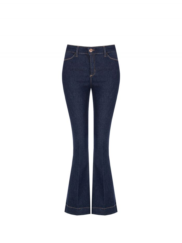 Jeans a hotsell zampa elasticizzati
