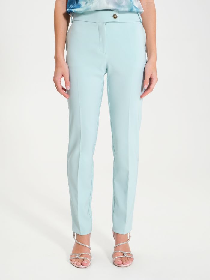 Skinny Trousers in Technical Fabric  Rinascimento