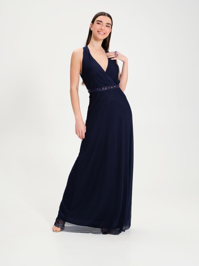 Tulle empire waist dress