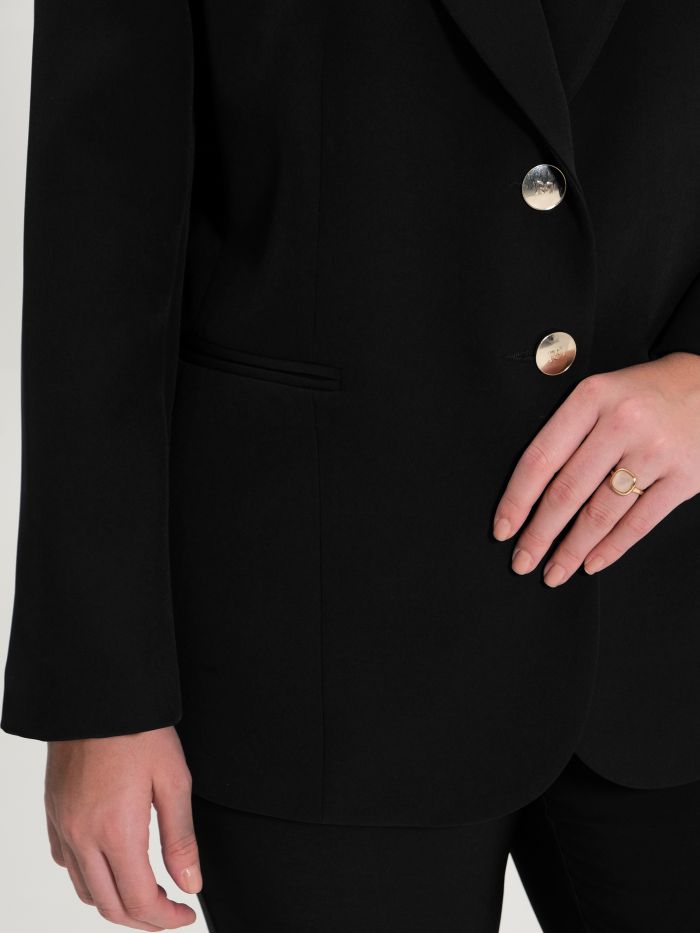 Curvy two-button jacket  Rinascimento