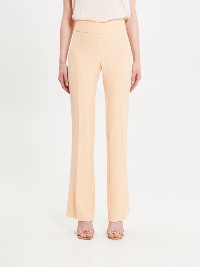 Flared Trousers in Technical Fabric det_2