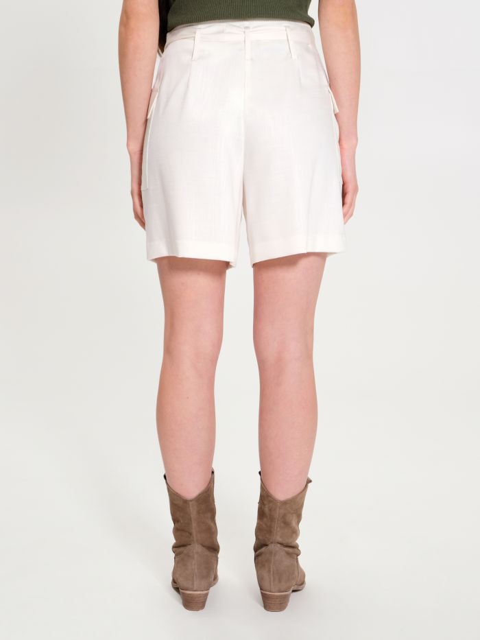 White Shorts with Pockets  Rinascimento