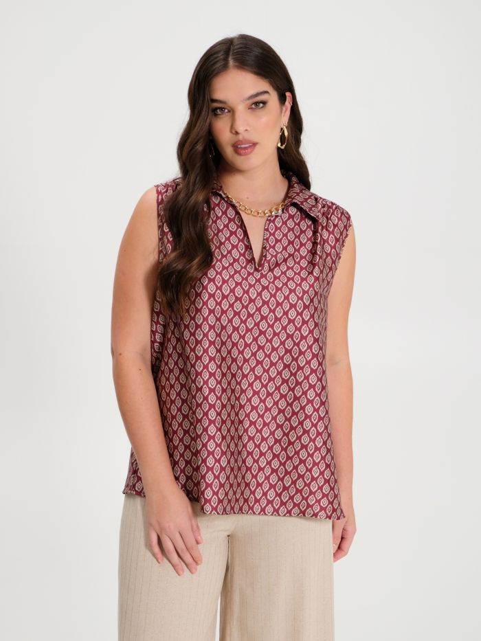 Elisa d Opsina pour Rinascimento Curvy Blouse ethnique Rinascimento