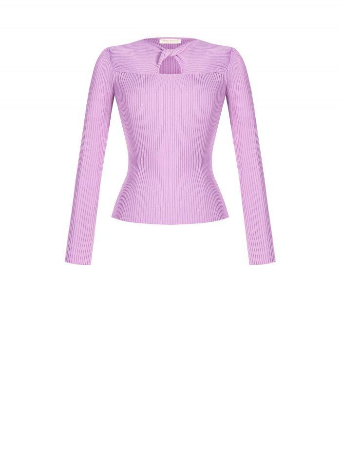 Ribbed Knit Jumper  Rinascimento