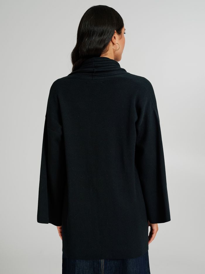 Cardigan aperto a costine  Rinascimento