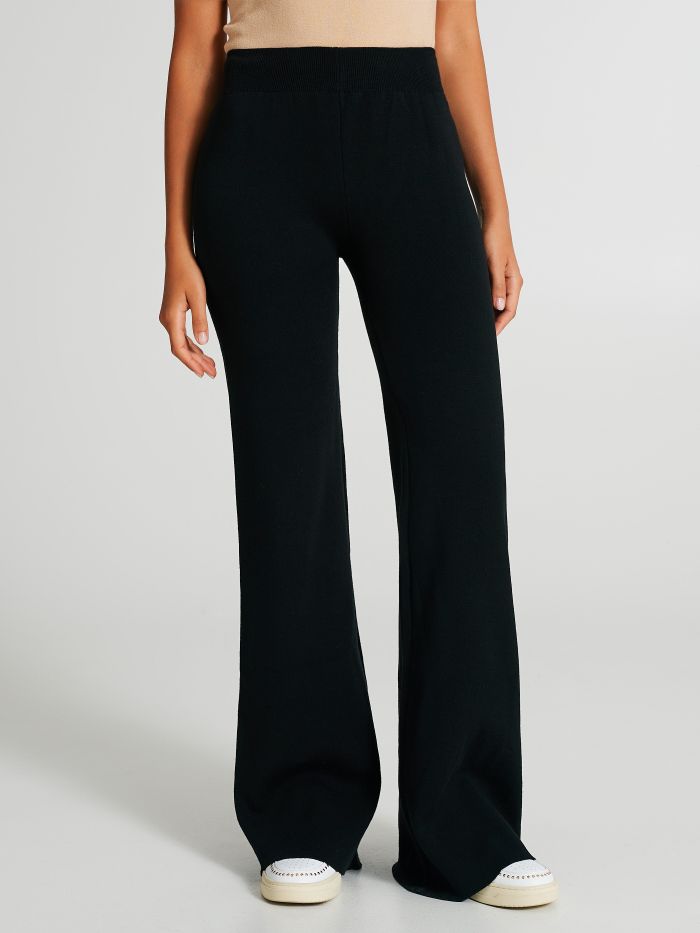 Flared knit trousers   Rinascimento