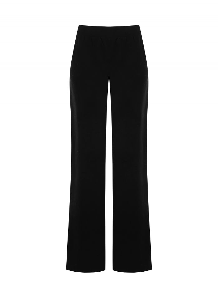 Flared knit trousers   Rinascimento